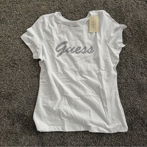 Guess White Short Sleeve Tee